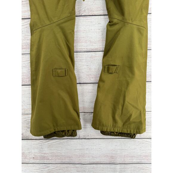 Burton DryRide Bootcut Snowboard Ski Pants Womens XS Green Cargo - Picture 7 of 9